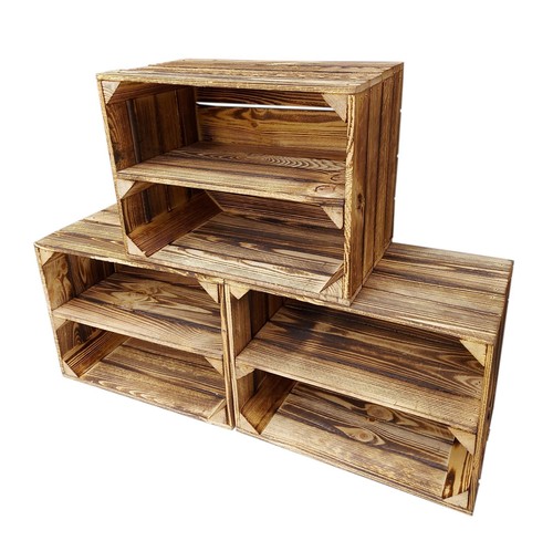 Wooden crates storage boxes - wooden, crates,
