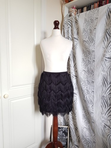 Black tassel fringe - h&m,