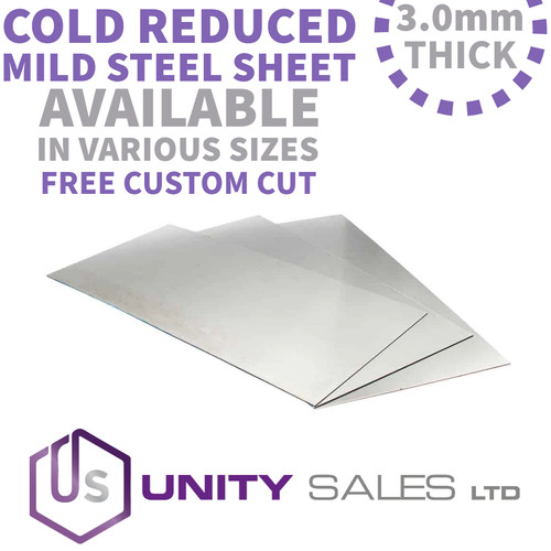 Cold reduced mild steel - reduced, sheet