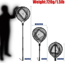 Large Rubber Landing Net for