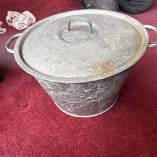 galvanised 4.5  gallon metal