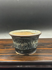 mini  rare 10cm " 和鉢 " round tokoname japanese bonsai pot vintage good Japan