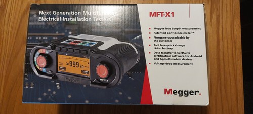 Megger mft brand new - x1,