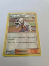 pokemon Blaines Last Stand 52/68 hidden fates reverse holo