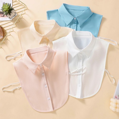 Women chiffon detachable false - women,