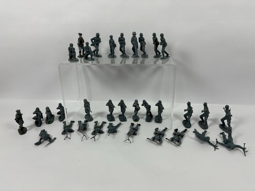 Plastic toy soldiers figures - toy,