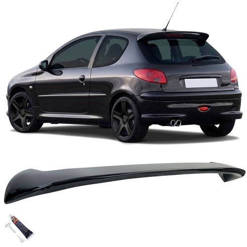 Gloss black rear spoiler - rear,