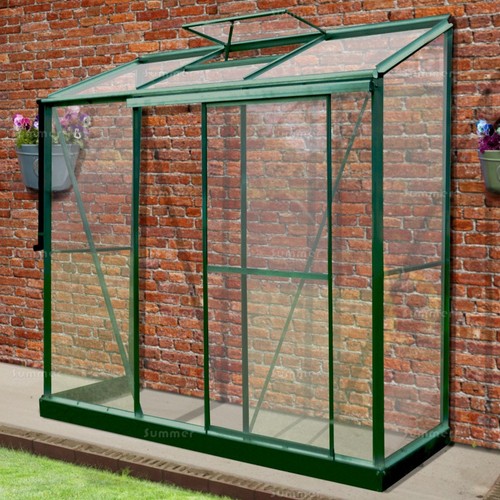 Toughened glass aluminium - glass,