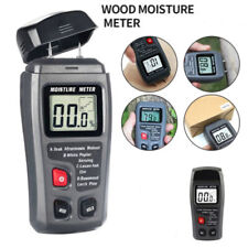 LCD Damp Meter Digital Moisture Detector Wood Humidity Caravan Tester Tool