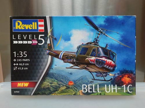 Revell bell uh 1c - revell, (04960)