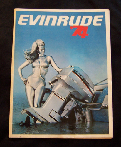 Vintage 1974 evinrude outboard - 1974,