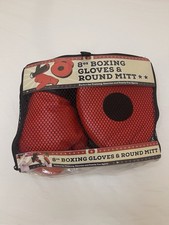 Boxing Club 8oz Children's Boxing Gloves & Round Mitts Starter Set  5+
