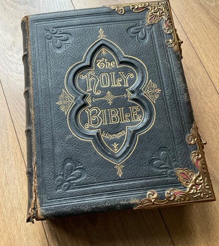 Antique family bible rev - family,