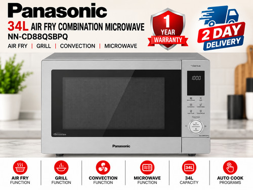 Panasonic 34l air fry - panasonic,