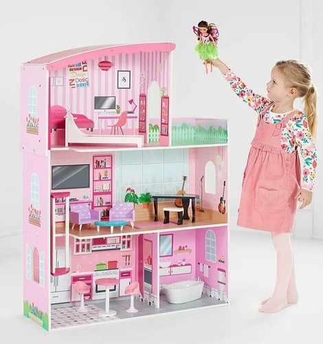 Pink wooden fashion dolls - fashion,
