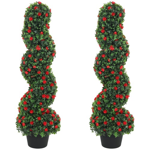 Artificial rose topiary tree - rose,