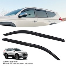 Smoke Tinted Wind Deflectors