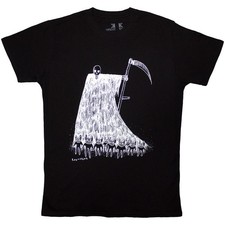 Radiohead 'Grim Reaper' (Black) T-Shirt NEW