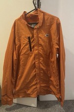 Peaceful Hooligan Men's Lightweight Orange Jacket Size Medium Good Condition
