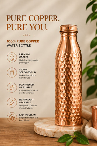 Pure copper bottle 950ml the - bottle,950ml,,