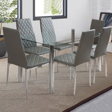 2/4Seater Tempered Glass