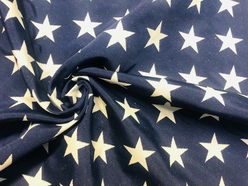 Jacquard double face stars - double,