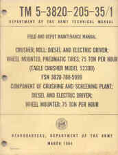 TM5-3820-205-35/1 Crusher diesel Eagle-5230-B Repair Maintenance Operators book
