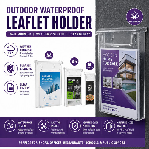 Trifold outdoor - , a4,a5,dl/trifold,