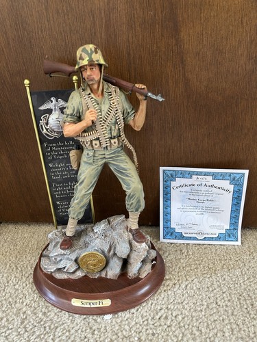 Bradford exchange marine - marine, corps