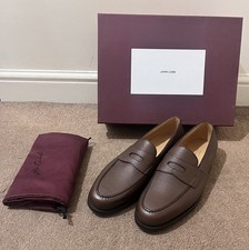 John Lobb Lopez Light Brown Pure Grain Rasp Flex UK 10 EU 44 US 11 RPP £1300