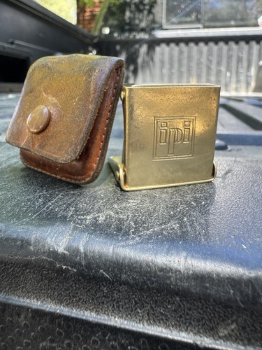 Vintage brass jewelers loupe - jewelers,