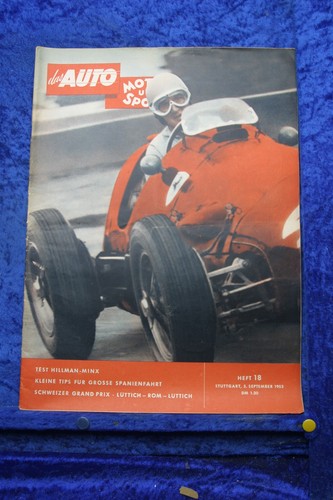 The car ams hillman - 18/53,
