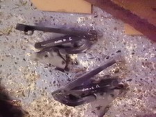 Vauxhall Corsa D 5 dr 2007 Pair of Bonnet Hinges (black)