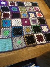 Handmade Crochet Blanket 27 X