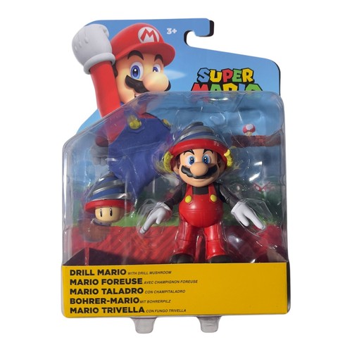 Super mario jakks - super, 4"