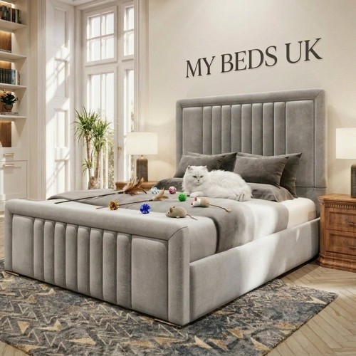 New panel bed frame - new,