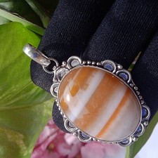 Lace Agate Gemstone 1Pcs 925