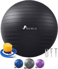 Exercise Ball Gym Yoga Swiss Fitness Pregnancy Birthing Anti Burst Large 65cm