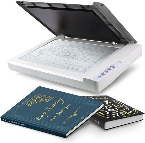 Plustek os1180 flatbed scanner - flatbed,