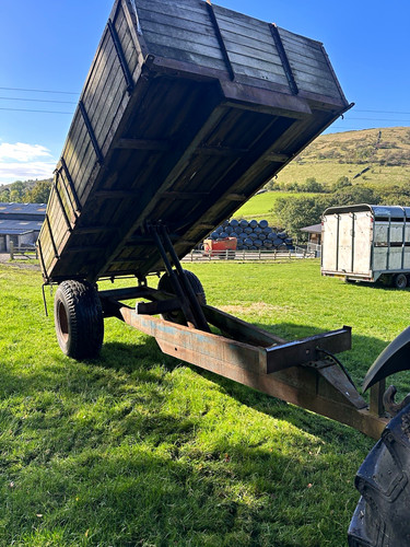 Single axle agricultural dump - agricultural,
