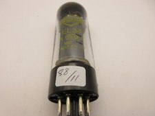 EL34 Mullard Valve Yellow