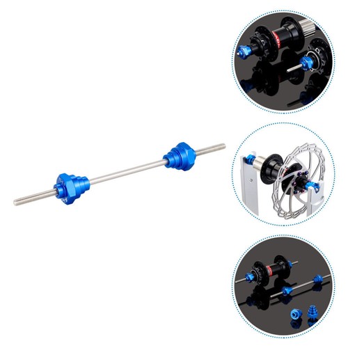 Bike wheel truing stand thru - wheel,