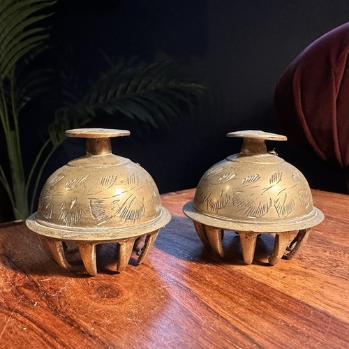 Vintage brass elephant - elephant, claw