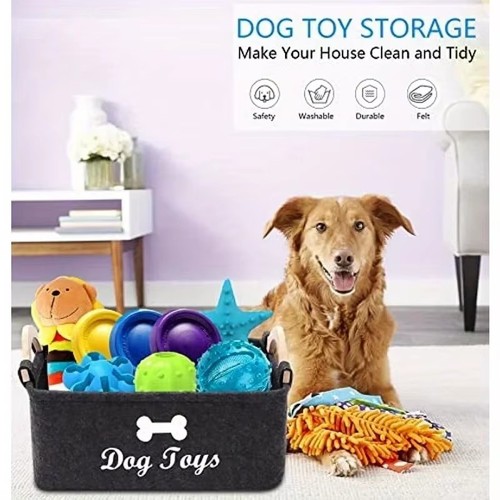 Dog toy box - dog,