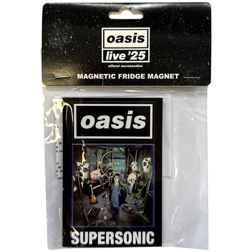 Oasis metal fridge - oasis, magnet