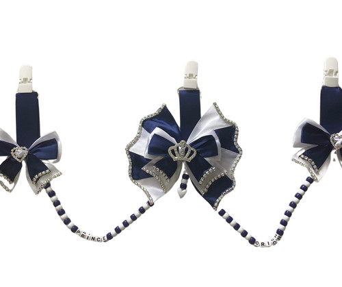 Personalised navy and white - personalised,