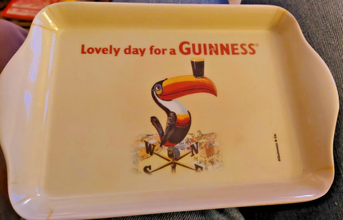 Guinness small melamine tray