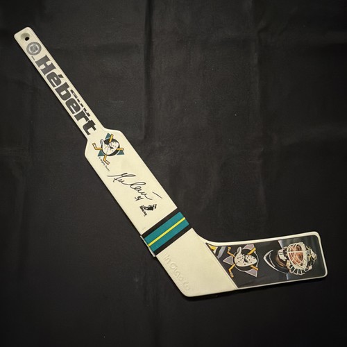 Guy hebert signed mini - signed, goalie