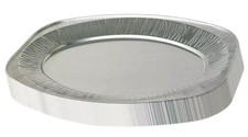 Disposable Aluminium Catering Serving Party Foil Platters 17" Inches Pack Of  5