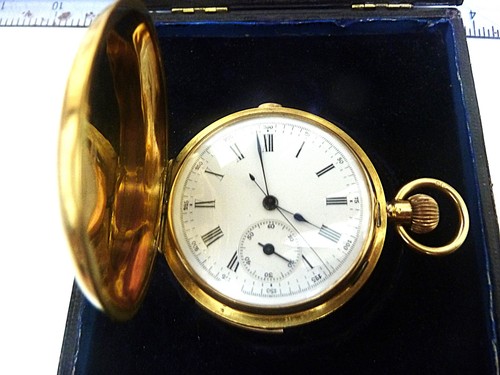 18k solid gold - , minute